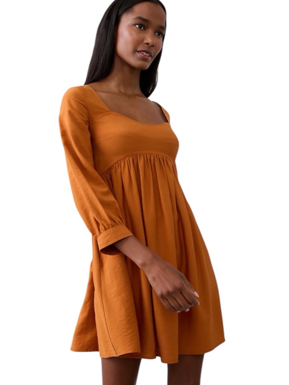 **NWT** Banana Republic Rust Mini Dress w/ Pockets